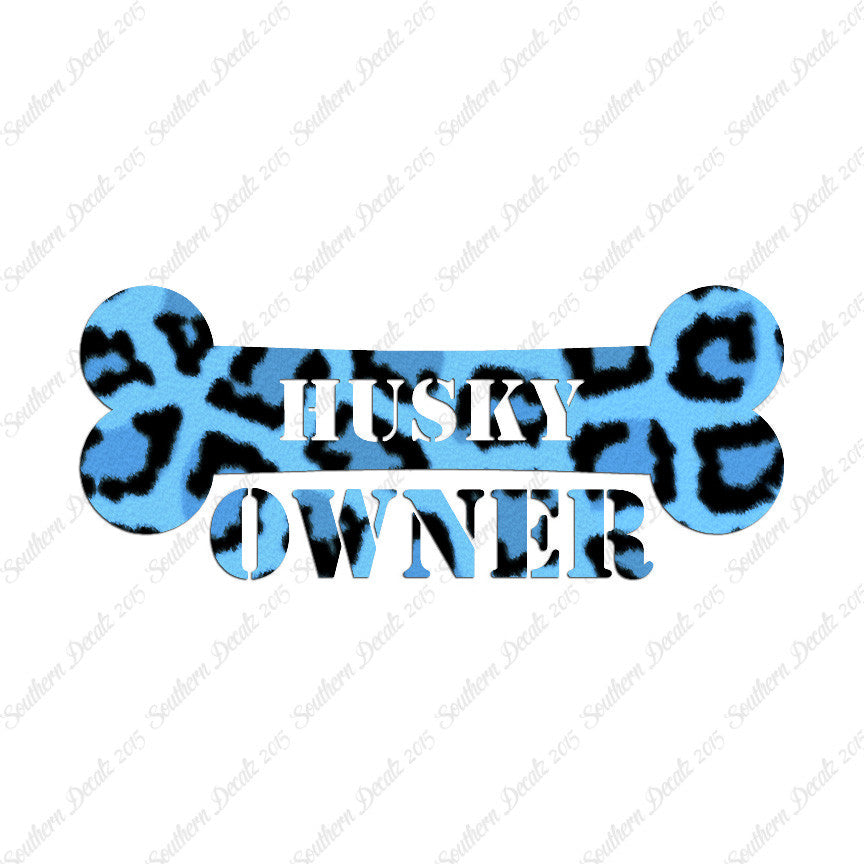 Husky Dog Owner Bone