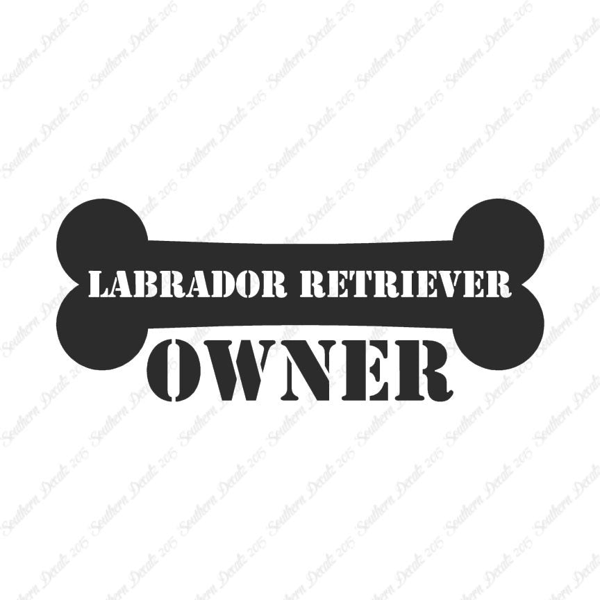 Labrador Retriever Dog Owner Bone