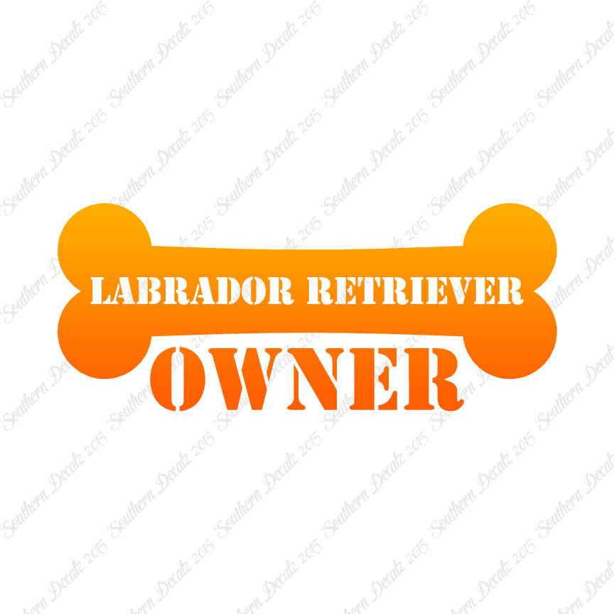 Labrador Retriever Dog Owner Bone