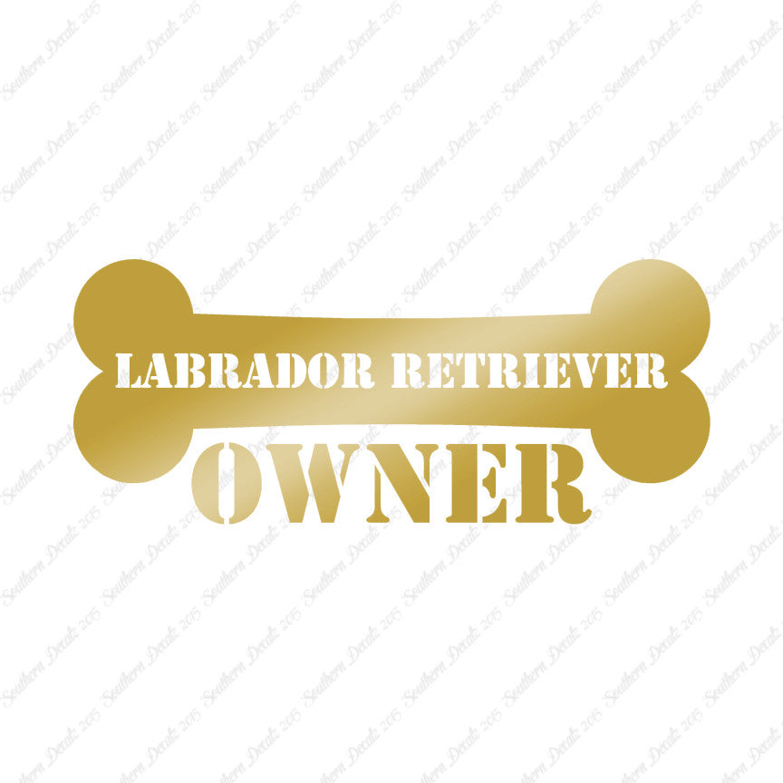 Labrador Retriever Dog Owner Bone
