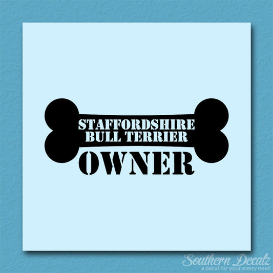 Staffordshire Bull Terrier Dog Owner Bon