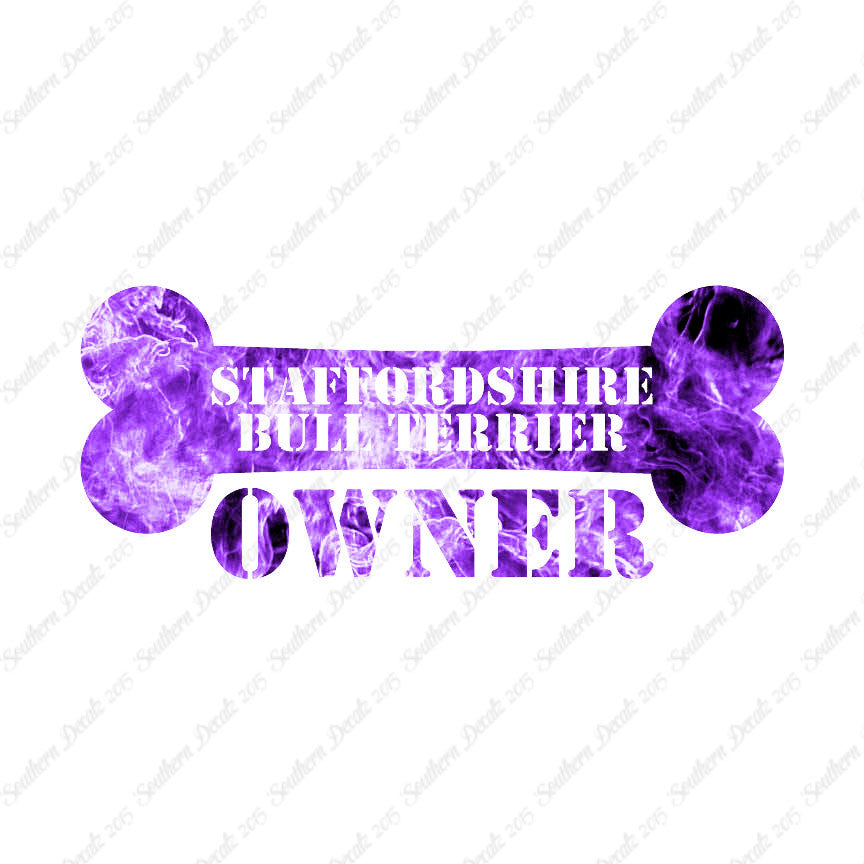 Staffordshire Bull Terrier Dog Owner Bon