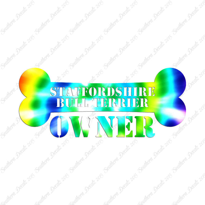 Staffordshire Bull Terrier Dog Owner Bon