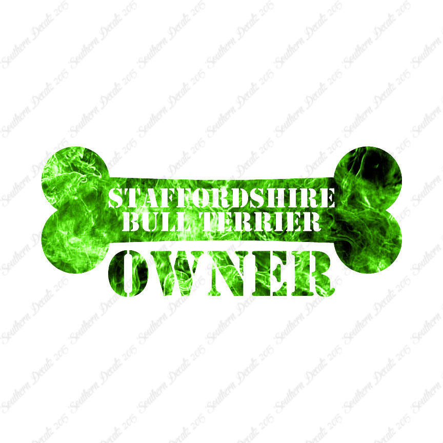 Staffordshire Bull Terrier Dog Owner Bon