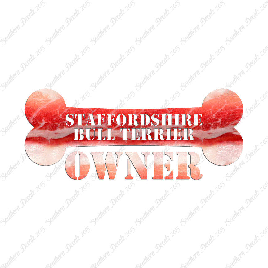 Staffordshire Bull Terrier Dog Owner Bon