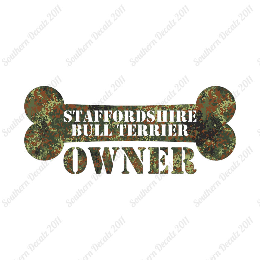 Staffordshire Bull Terrier Dog Owner Bon