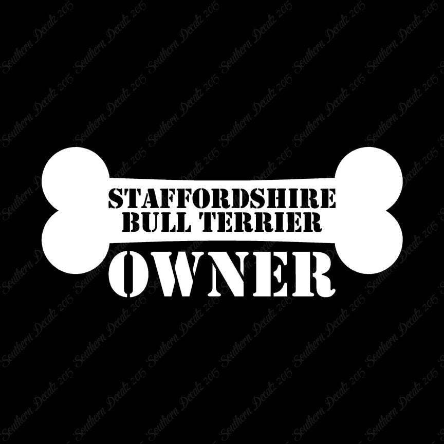 Staffordshire Bull Terrier Dog Owner Bon