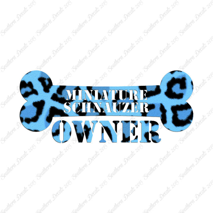 Miniature Schnauzer Dog Owner Bone