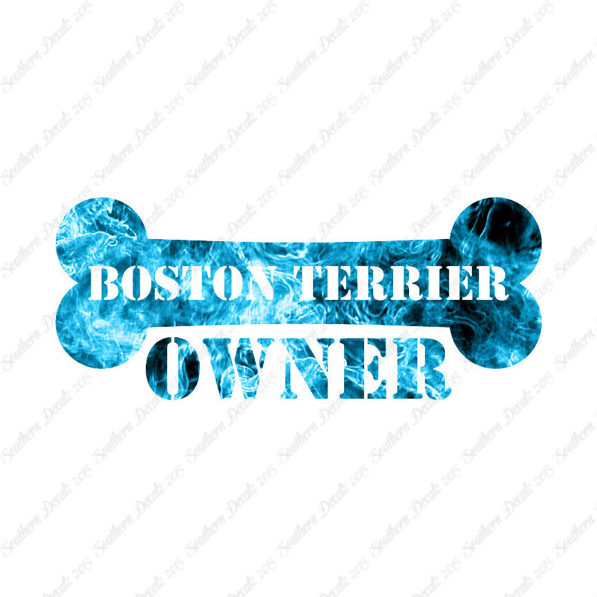 Boston Terrier Dog Owner Bone