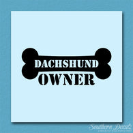Dachshund Dog Owner Bone