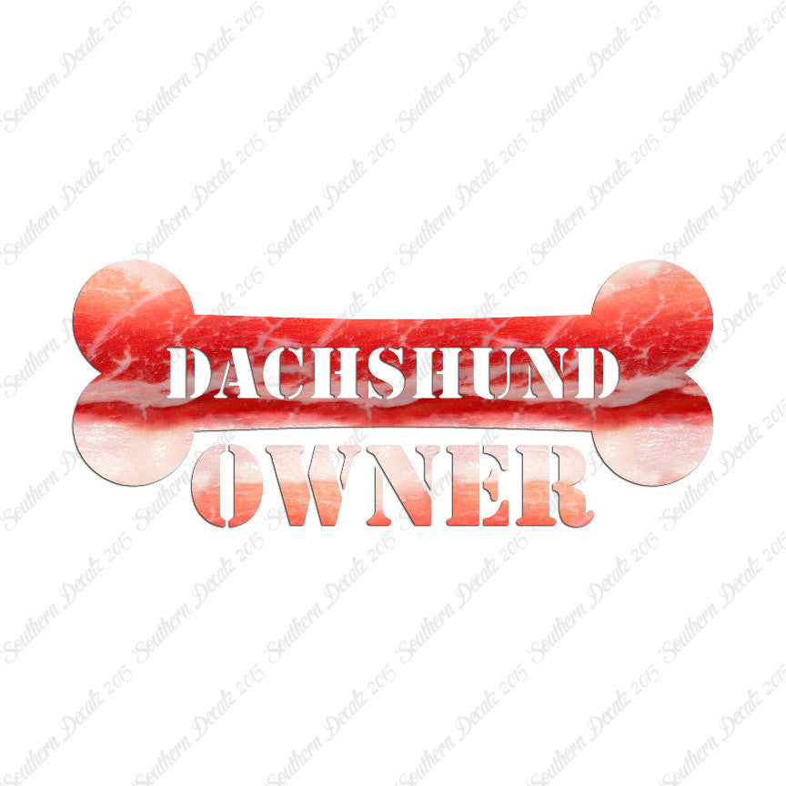 Dachshund Dog Owner Bone