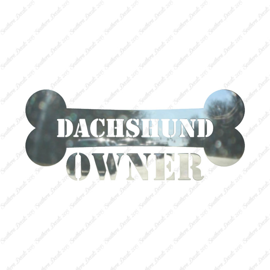 Dachshund Dog Owner Bone