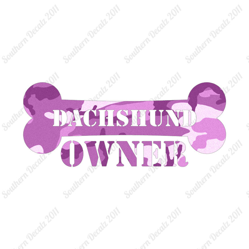 Dachshund Dog Owner Bone