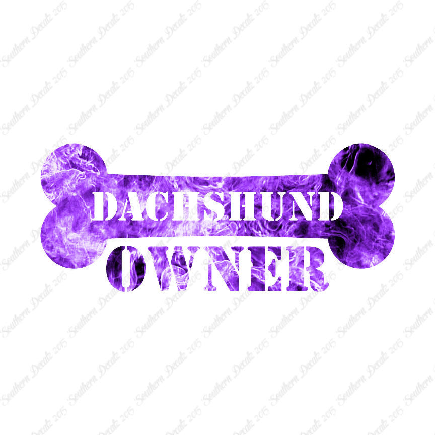 Dachshund Dog Owner Bone