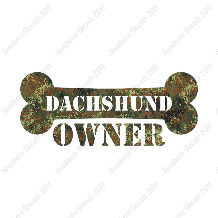 Dachshund Dog Owner Bone
