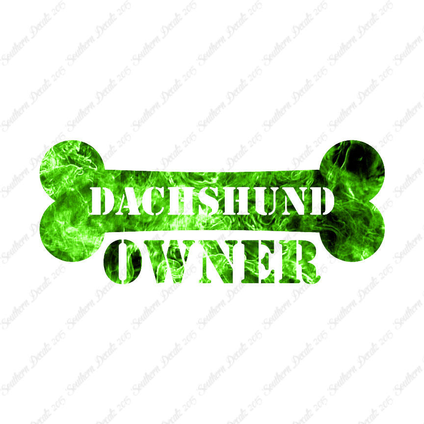 Dachshund Dog Owner Bone