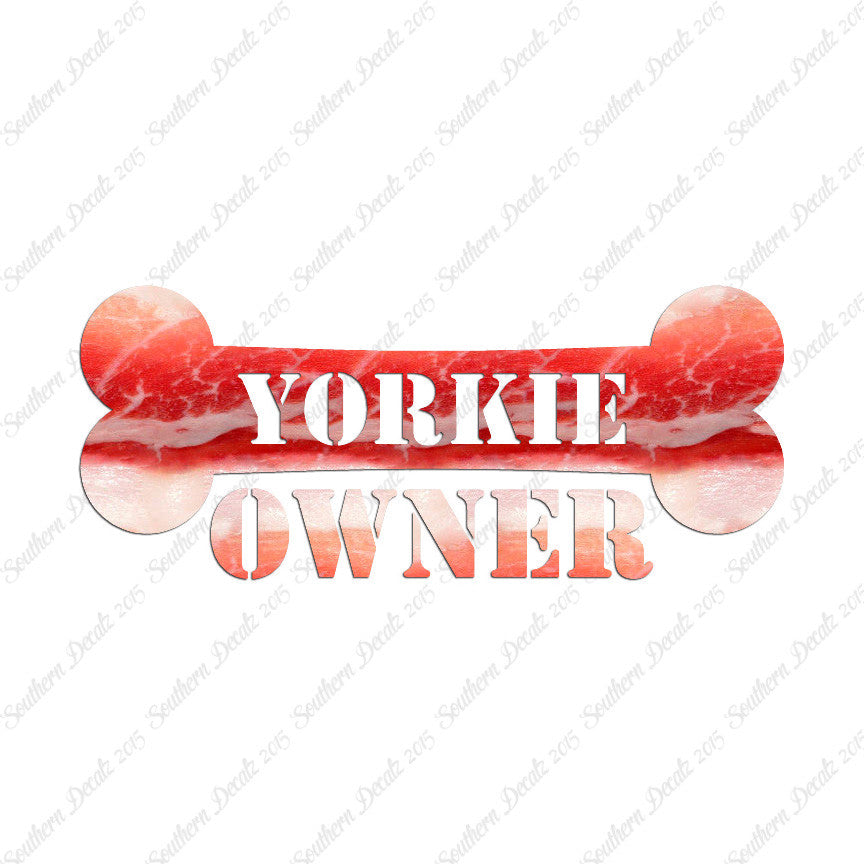 Yorkie Dog Owner Bone Yorkshire Terrier