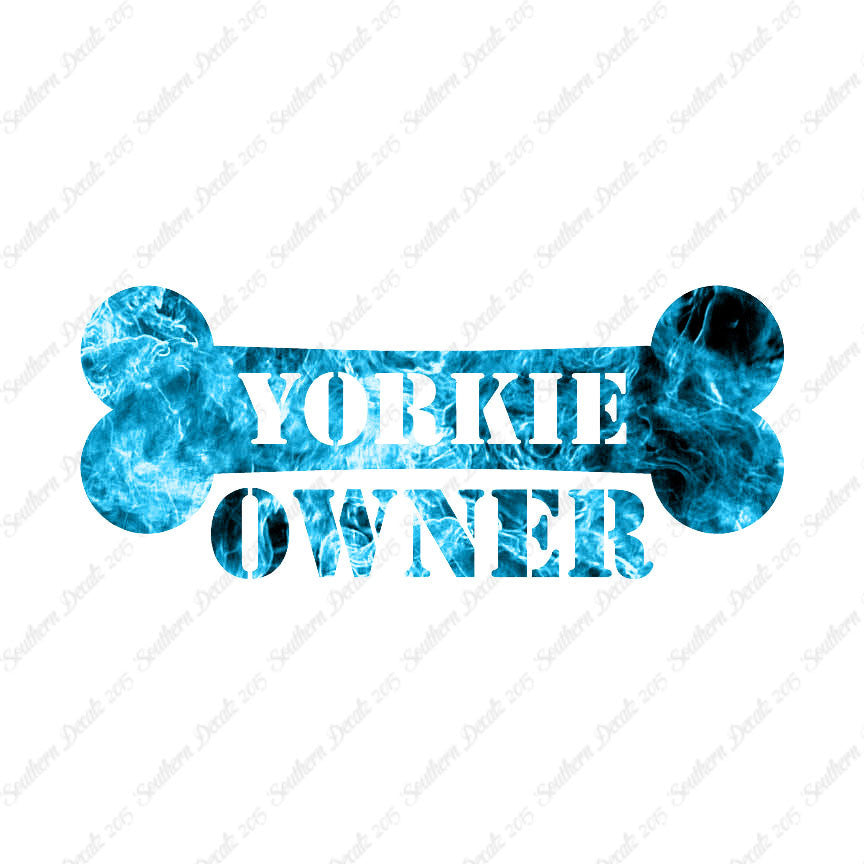 Yorkie Dog Owner Bone Yorkshire Terrier