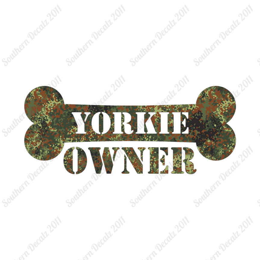 Yorkie Dog Owner Bone Yorkshire Terrier