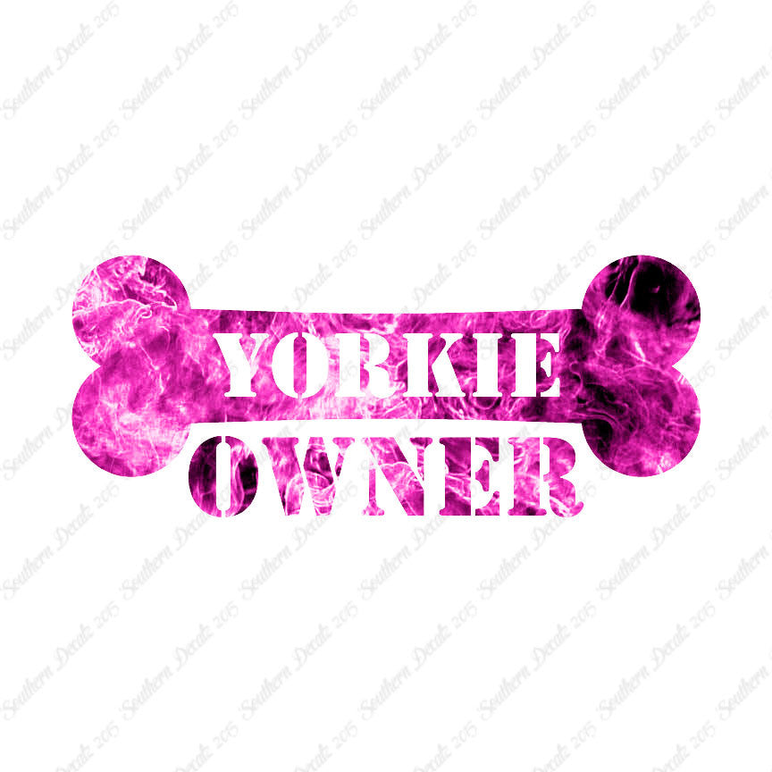 Yorkie Dog Owner Bone Yorkshire Terrier