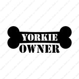 Yorkie Dog Owner Bone Yorkshire Terrier