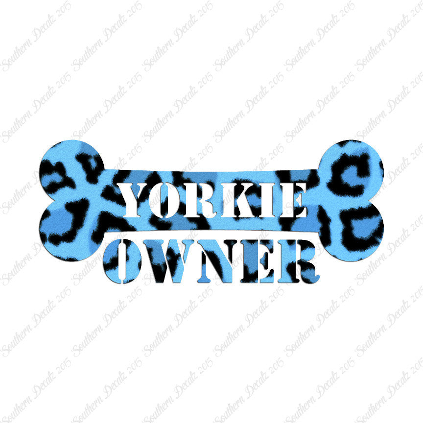 Yorkie Dog Owner Bone Yorkshire Terrier