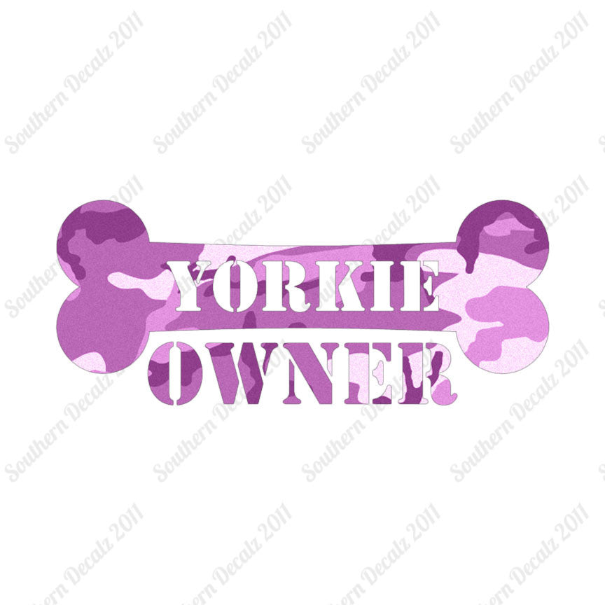 Yorkie Dog Owner Bone Yorkshire Terrier
