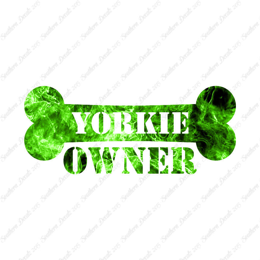 Yorkie Dog Owner Bone Yorkshire Terrier