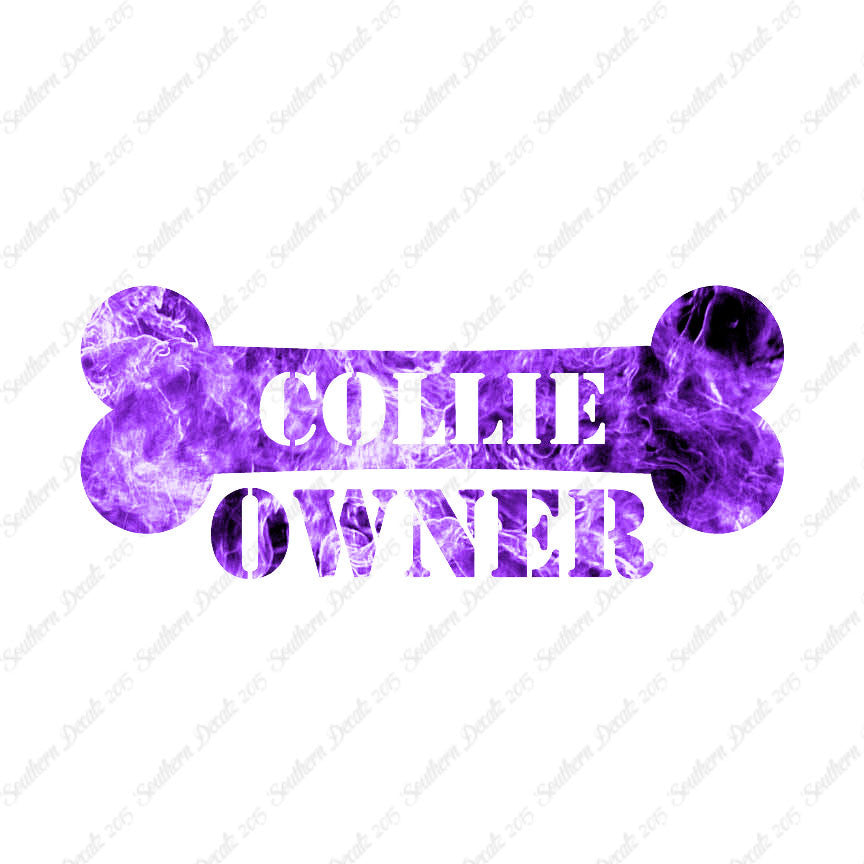 Collie Dog Owner Bone