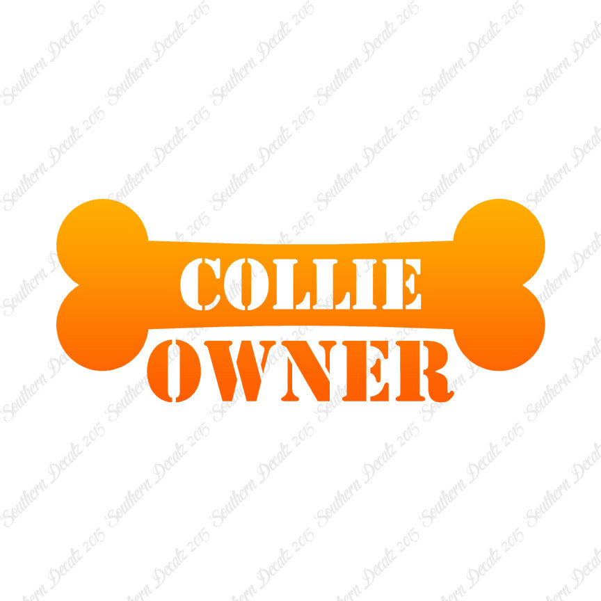 Collie Dog Owner Bone