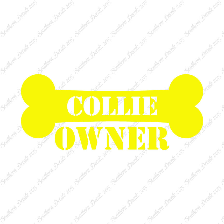 Collie Dog Owner Bone