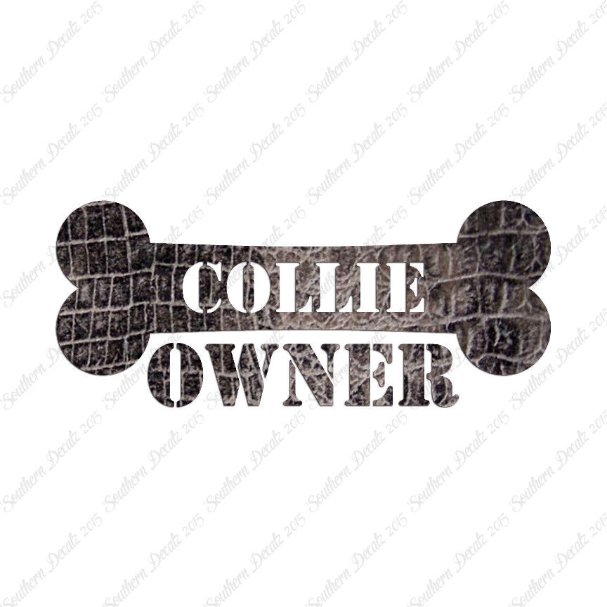 Collie Dog Owner Bone