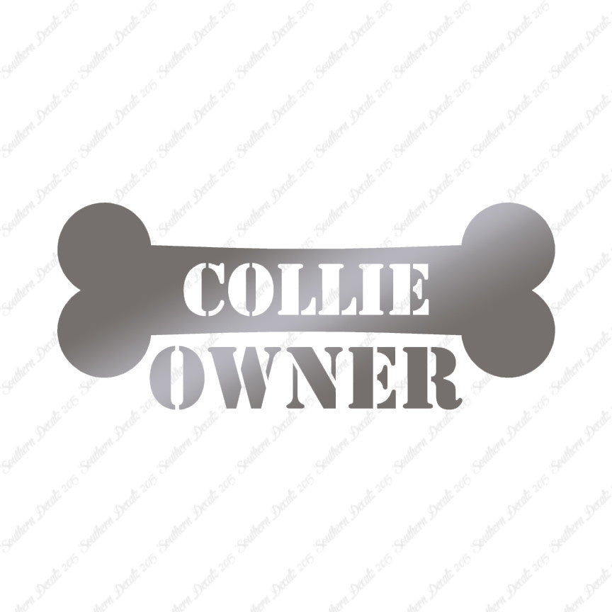 Collie Dog Owner Bone