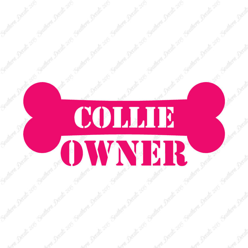 Collie Dog Owner Bone
