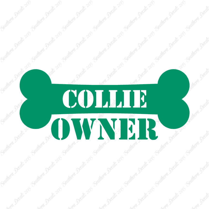 Collie Dog Owner Bone