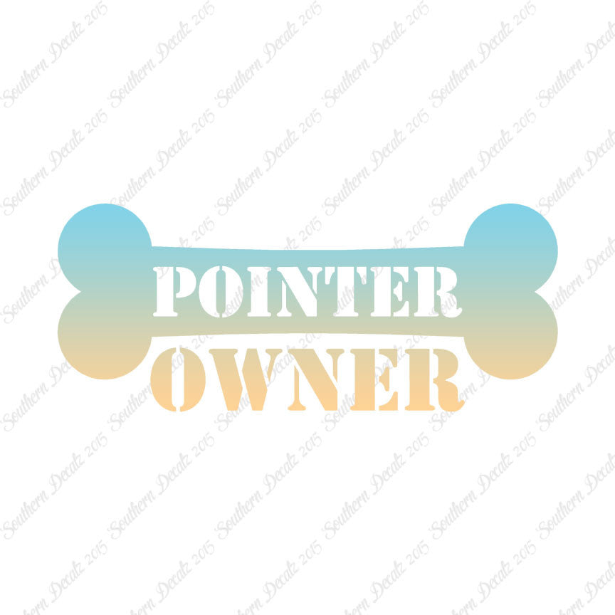 Pointer Dog Owner Bone