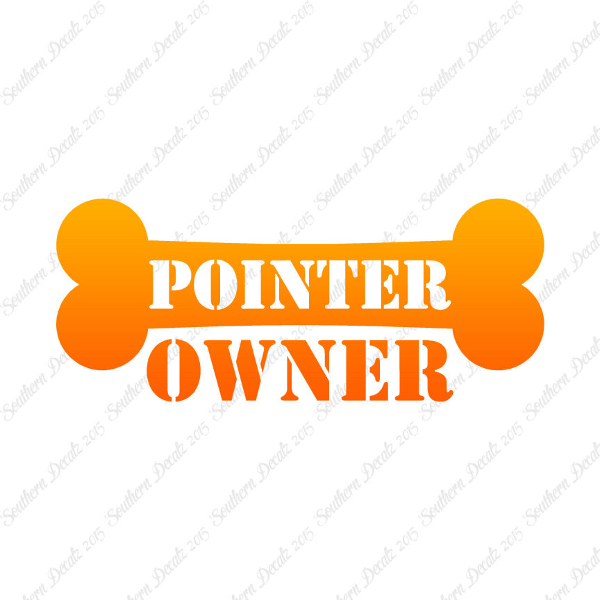 Pointer Dog Owner Bone