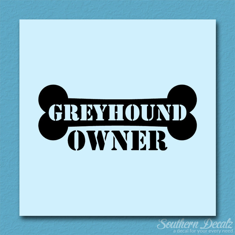 Greyhound Dog Owner Bone