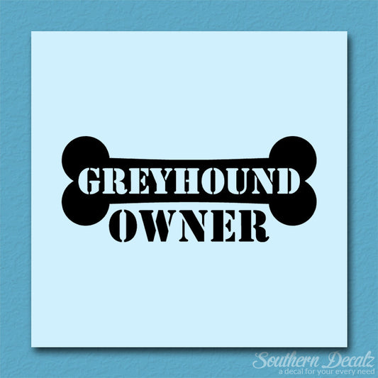 Greyhound Dog Owner Bone