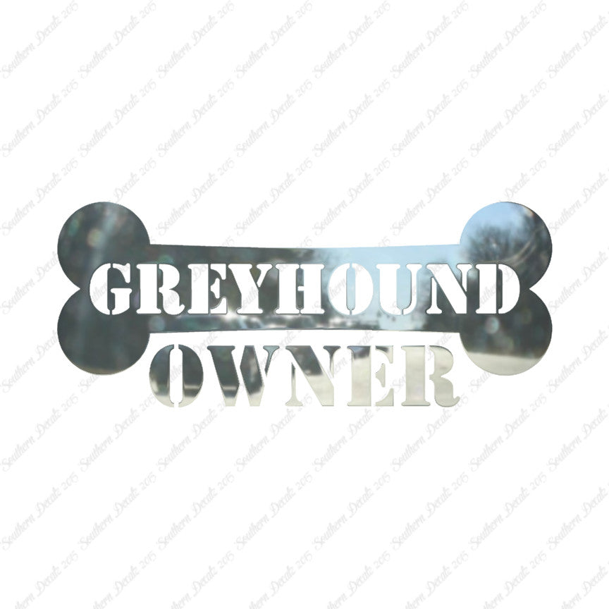 Greyhound Dog Owner Bone