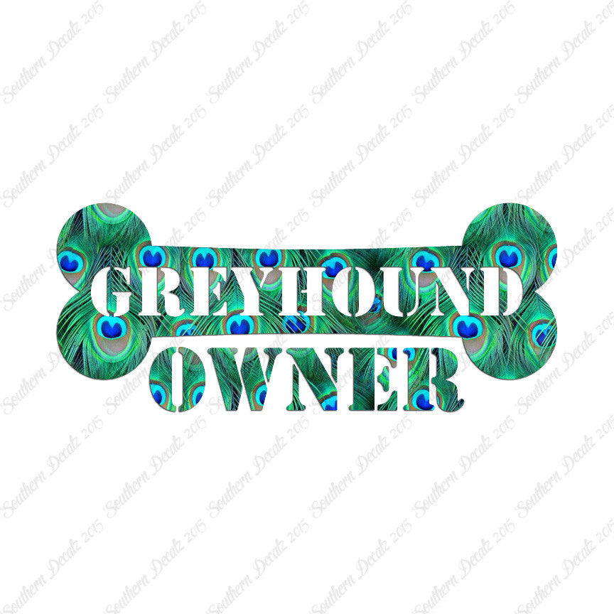 Greyhound Dog Owner Bone