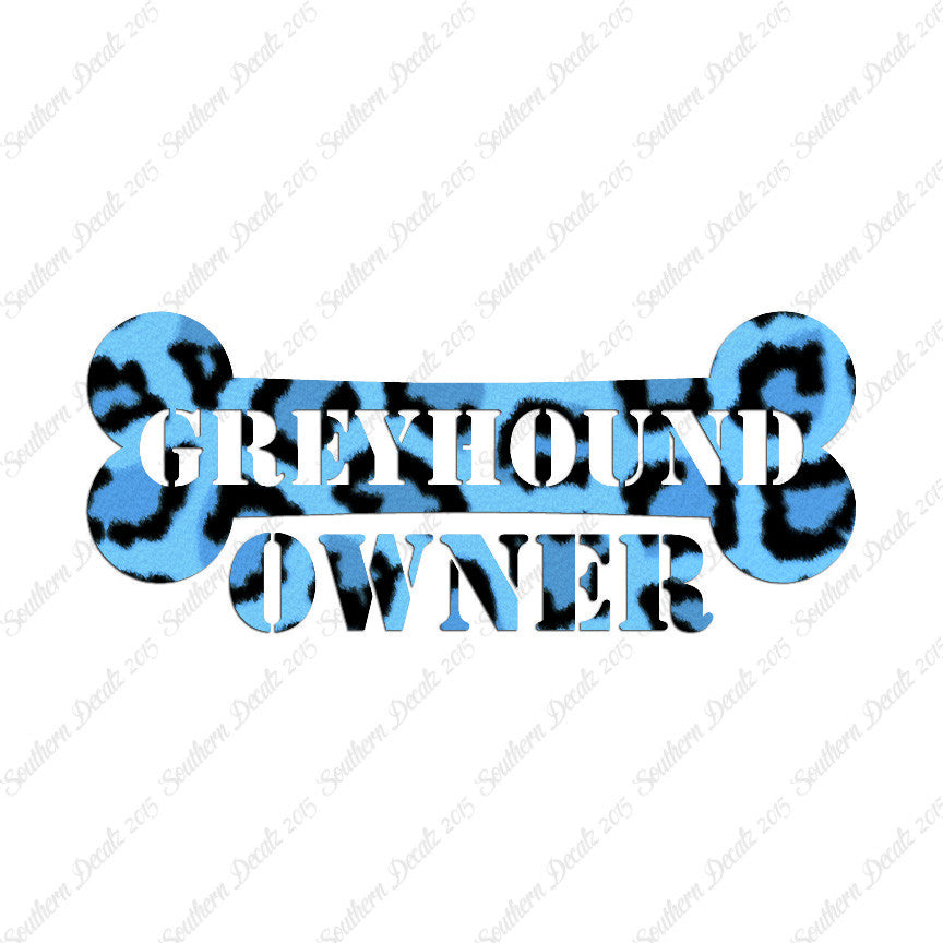 Greyhound Dog Owner Bone