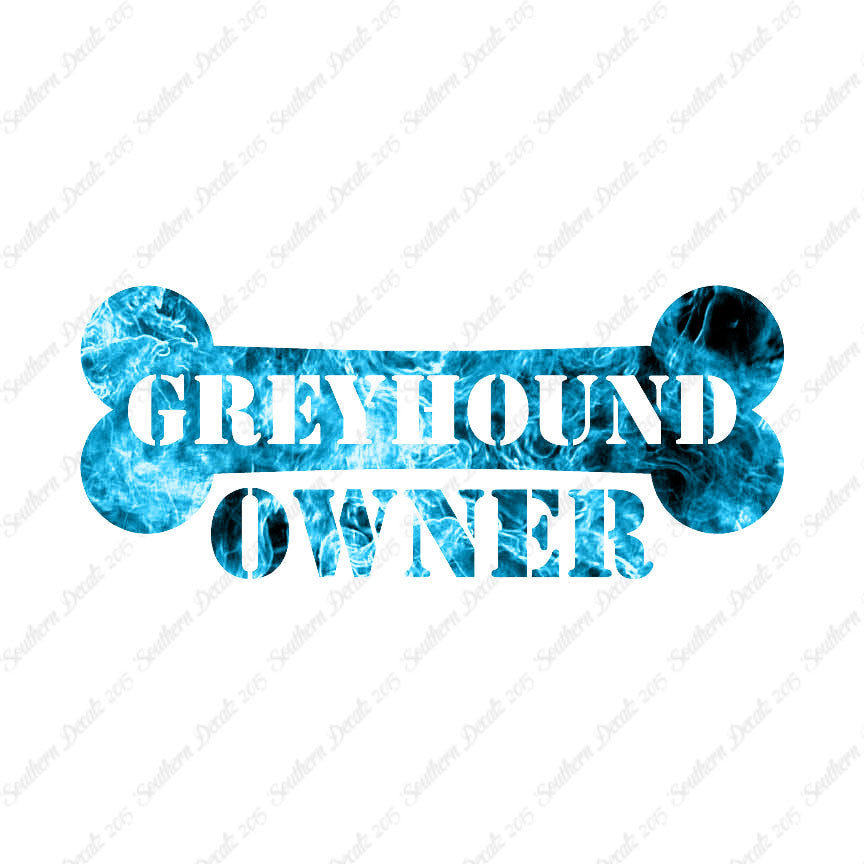 Greyhound Dog Owner Bone
