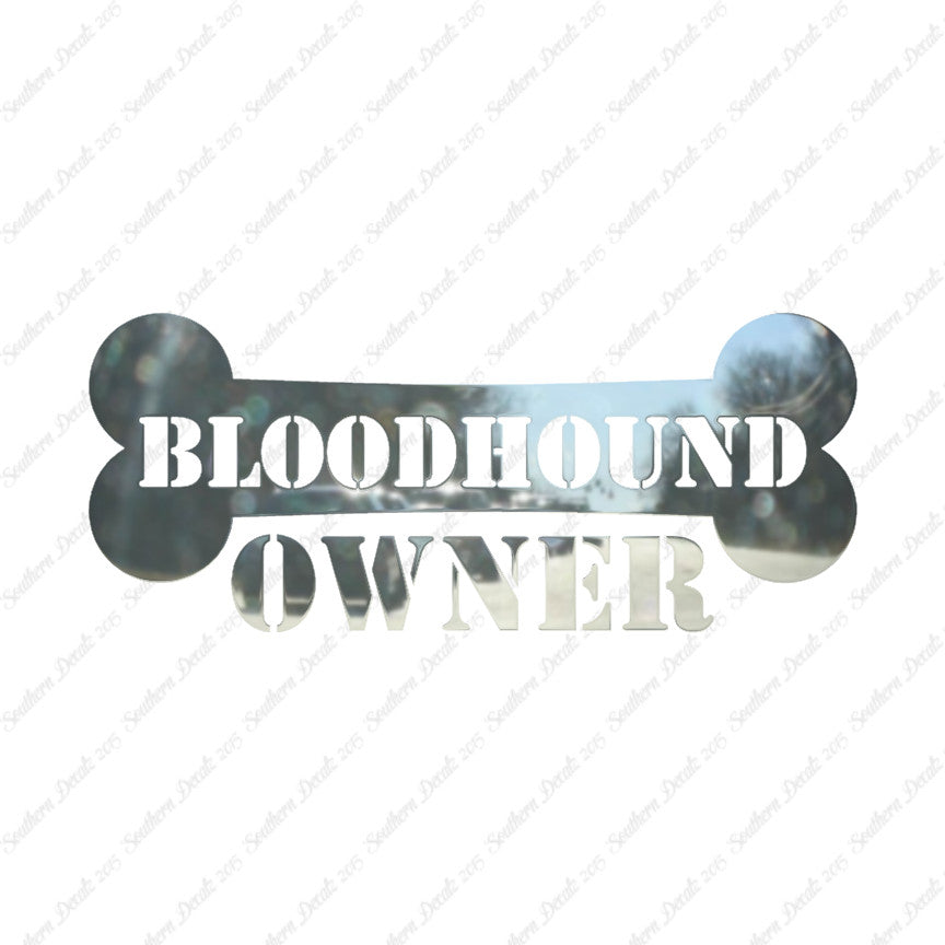 Bloodhound Dog Owner Bone