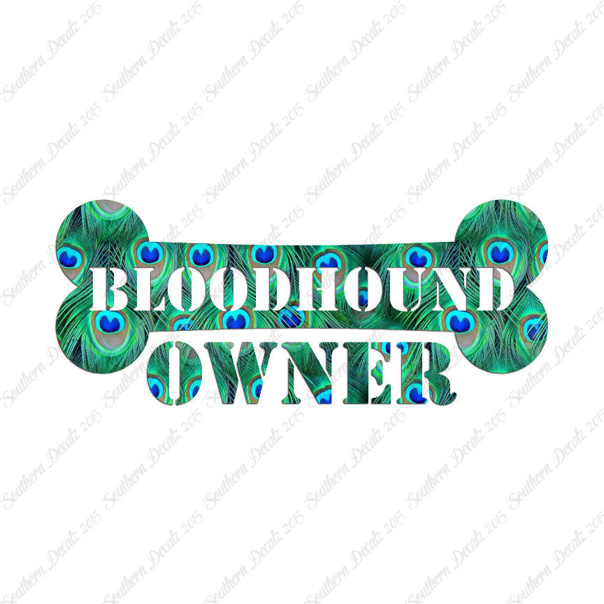 Bloodhound Dog Owner Bone