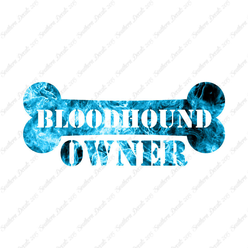 Bloodhound Dog Owner Bone