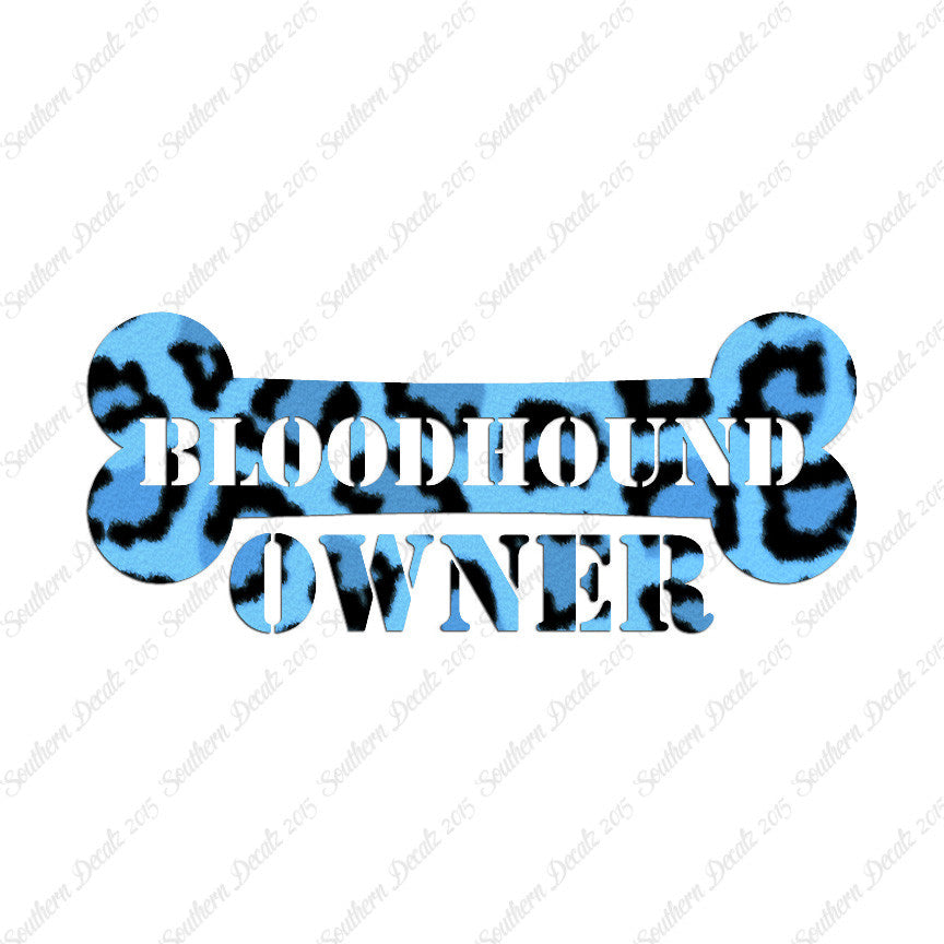 Bloodhound Dog Owner Bone