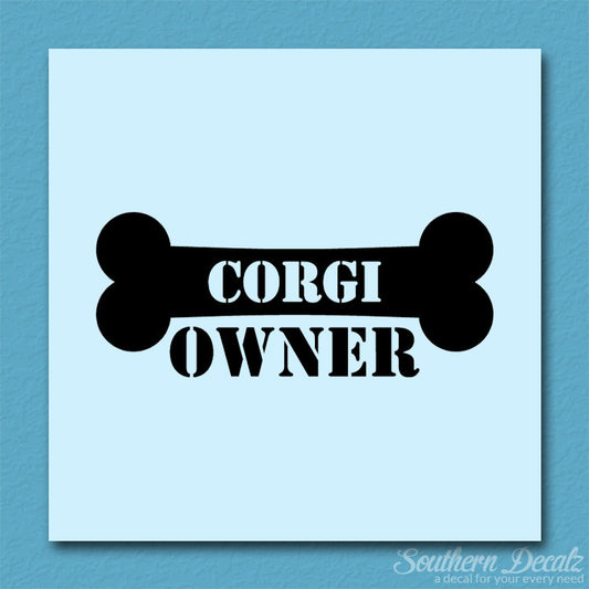Corgi Dog Owner Bone