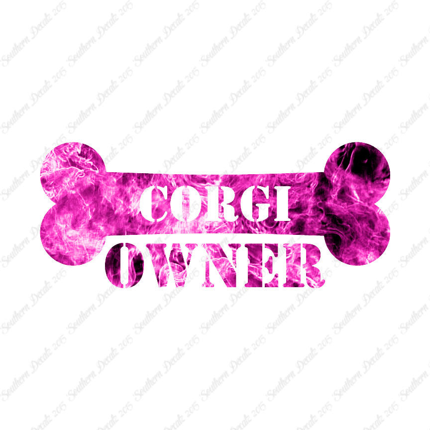 Corgi Dog Owner Bone