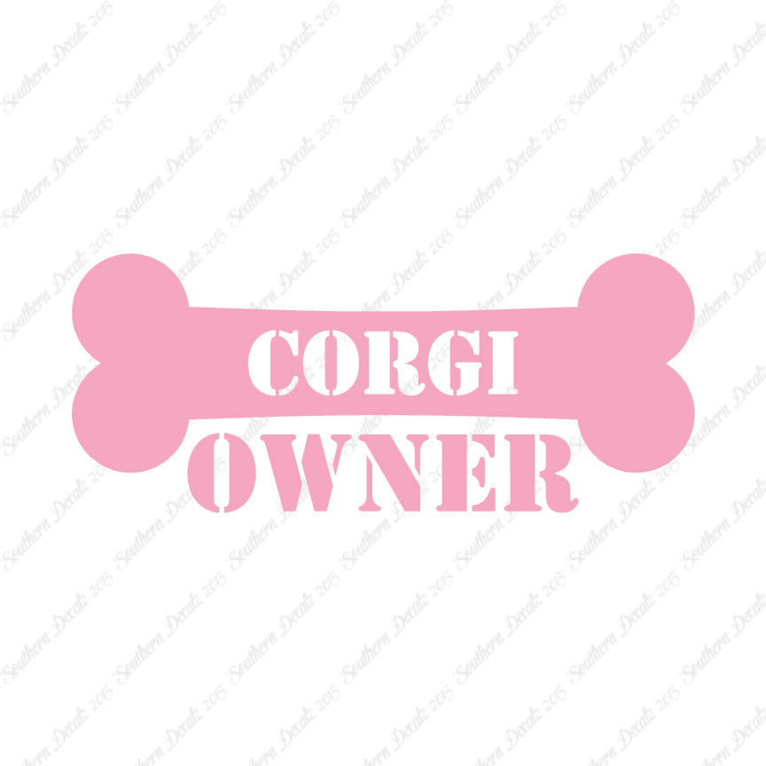 Corgi Dog Owner Bone